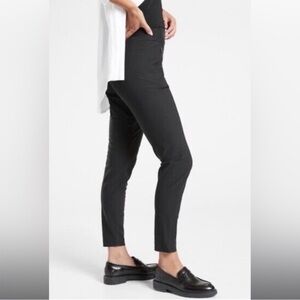 Athleta Stellar slim fit tights pants in black 8